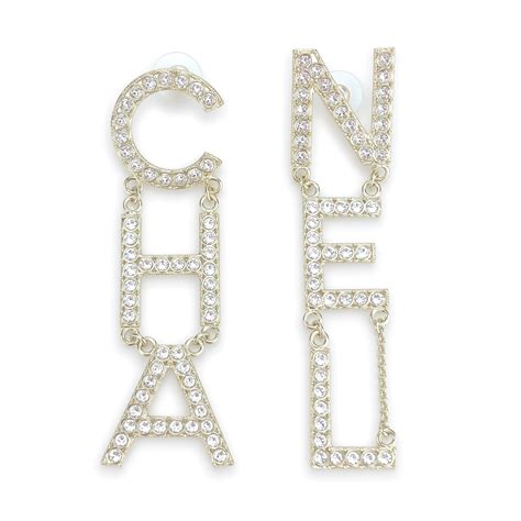 chanel earrings cost|chanel earrings letters price.